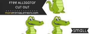 Alligator Cut Out – Small