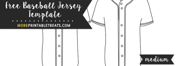 Baseball Jersey Template – Medium