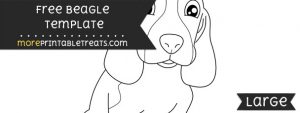 Beagle Template – Large