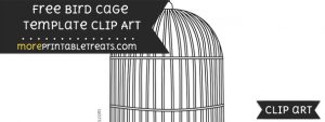 Bird Cage Template – Clipart