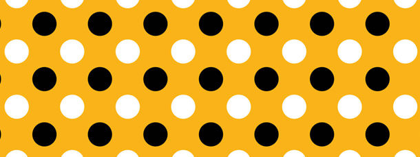 black-and-yellow-polka-dot-scrapbook-paper