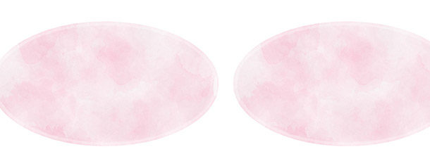 Blush Pink Watercolor Oval Labels
