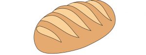 Bread Loaf Cut Out – Large