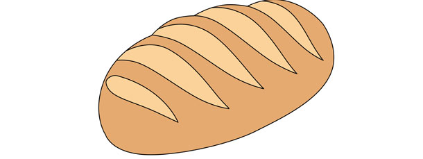 Bread Loaf Cut Out Large