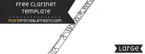 Clarinet Template – Large