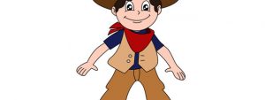 Cowboy Cut Out – Large