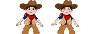 Cowboy Cut Out – Medium