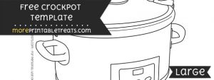 Crockpot Template – Large