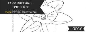 Daffodil Template – Large