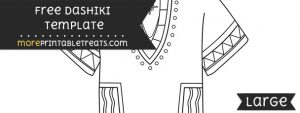 Dashiki Template – Large