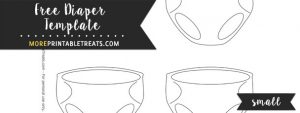 Diaper Template – Small