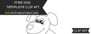 Dog Template – Clipart