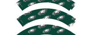 Eagles Cupcake Wrappers