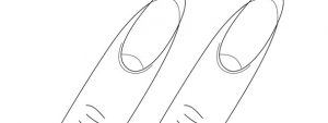 Fingernail Template Medium Fingernail Template Medium