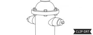 Fire Hydrant Template – Clipart