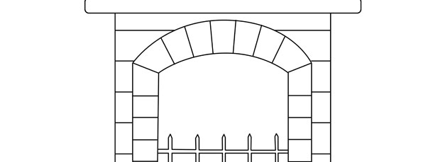 Fireplace Template Printable Printable Templates Free