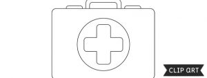 First Aid Kit Template – Clipart