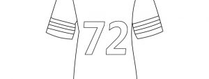 Football Jersey Template – Large