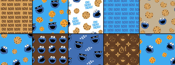 Funny Silly Cookie Monster Backgrounds 3