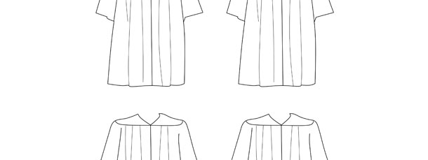 Graduation Gown Template – Small