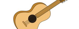 Guitar Cut Out – Large