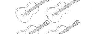 Guitar Template – Small