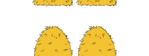 Haystack Cut Out – Small