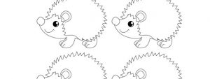 Hedgehog Template – Small
