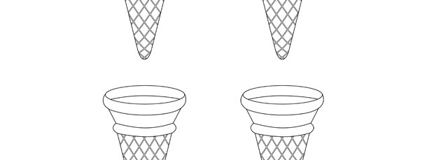Ice Cream Cone Template Small
