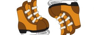 Ice Skates Cut Out – Medium