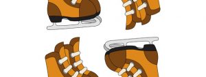 Ice Skates Cut Out – Small