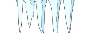 Icicle Cut Out – Large