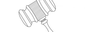 Judges Gavel Template – Large