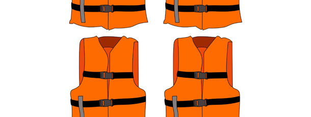 Life Jacket Cut Out – Small
