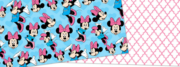 Minnie Mouse Traceable Pattern