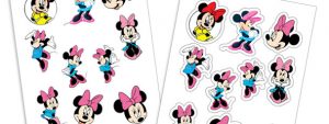 Minnie Mouse Stickers Printable