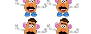 Mr Potato Head Cut Out – Small