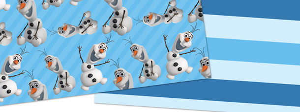 free printable olaf snowman wrapping paper