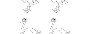 Ostrich Template – Small