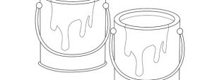 Paint Can Template – Medium