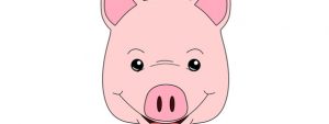 Pig Face Cut Out – Large