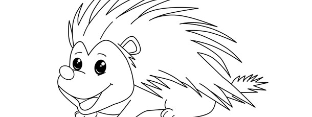 Porcupine Template Large