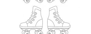 Rollerskate Template Small Rollerskate Template Small
