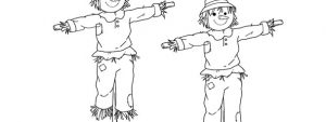 Scarecrow Template – Medium