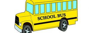 School Bus Cut Out – Large