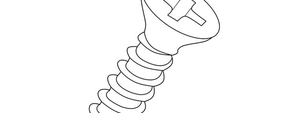 Screw Template Large