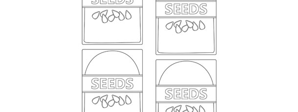 Seed Packet Template Small