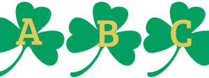 Free Printable Shamrock Alphabet