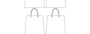 Shopping Bag Template – Small