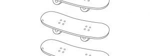 Skateboard Template – Medium